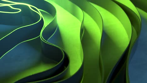 patrón geométrico abstracto verde y azul
