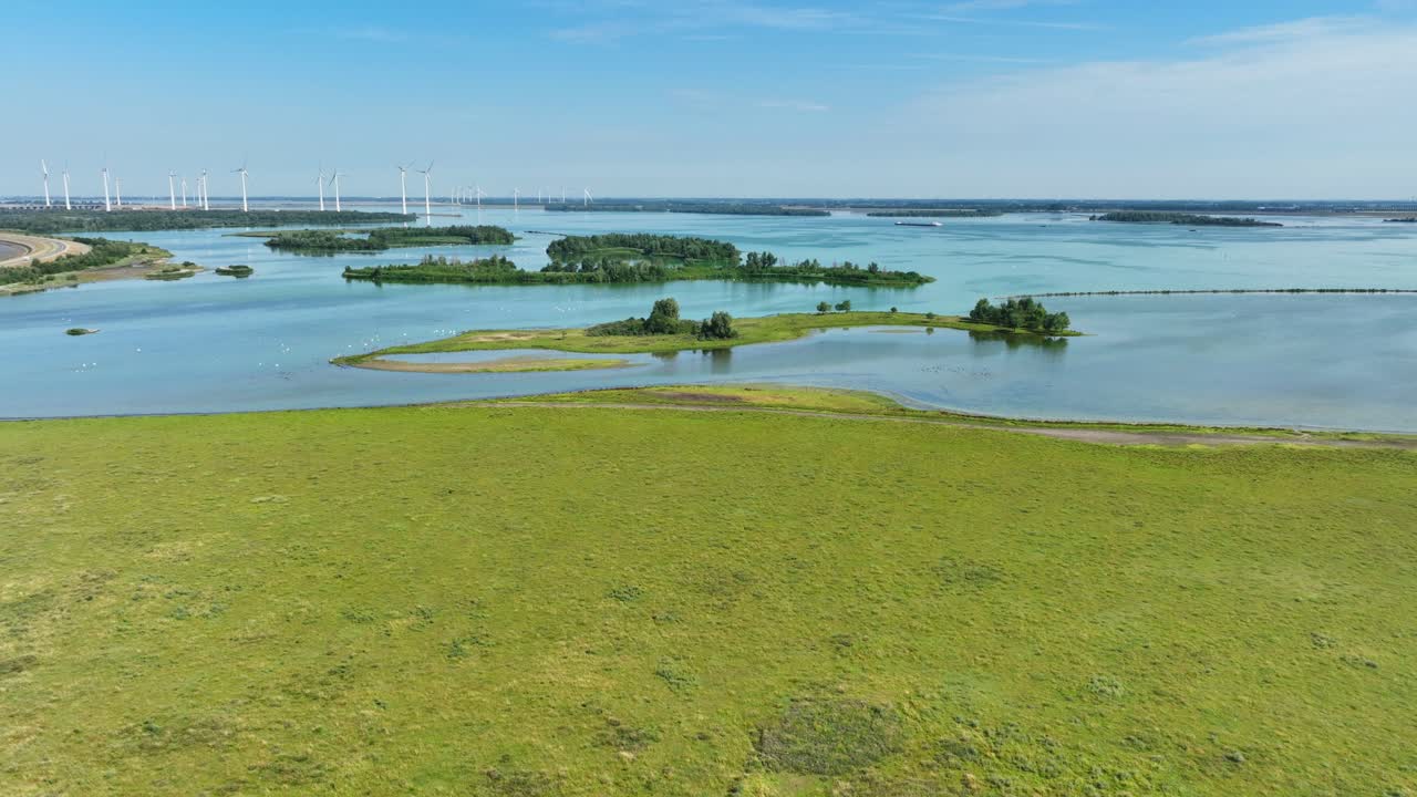 네덜란드 zeeland 지방의 자연 보호 구역