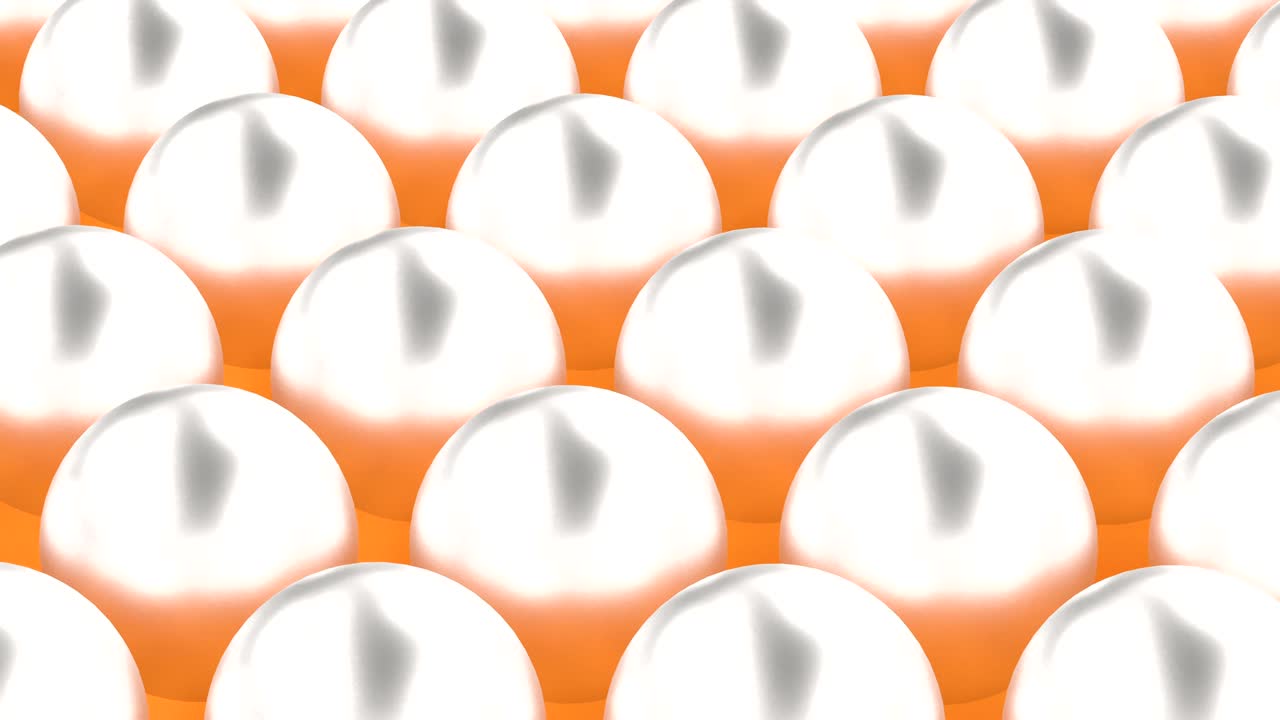 노란색에 현실적인 스타일의 금속 공 미니멀리즘 커버 영상으로 원활한 4k 루프를 할 수 있습니다.