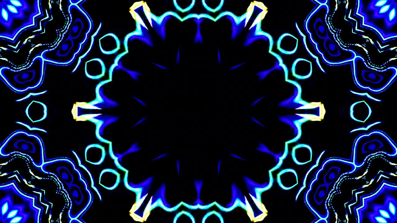 hermosos videos de parpadeo, brillo luminoso que cambia el movimiento fondo negro