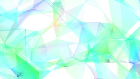 abstracte animatie van moderne vormen kleurlus