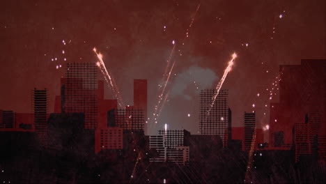 video de fuegos artificiales