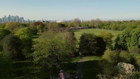 london greenwich park - opening drone shot