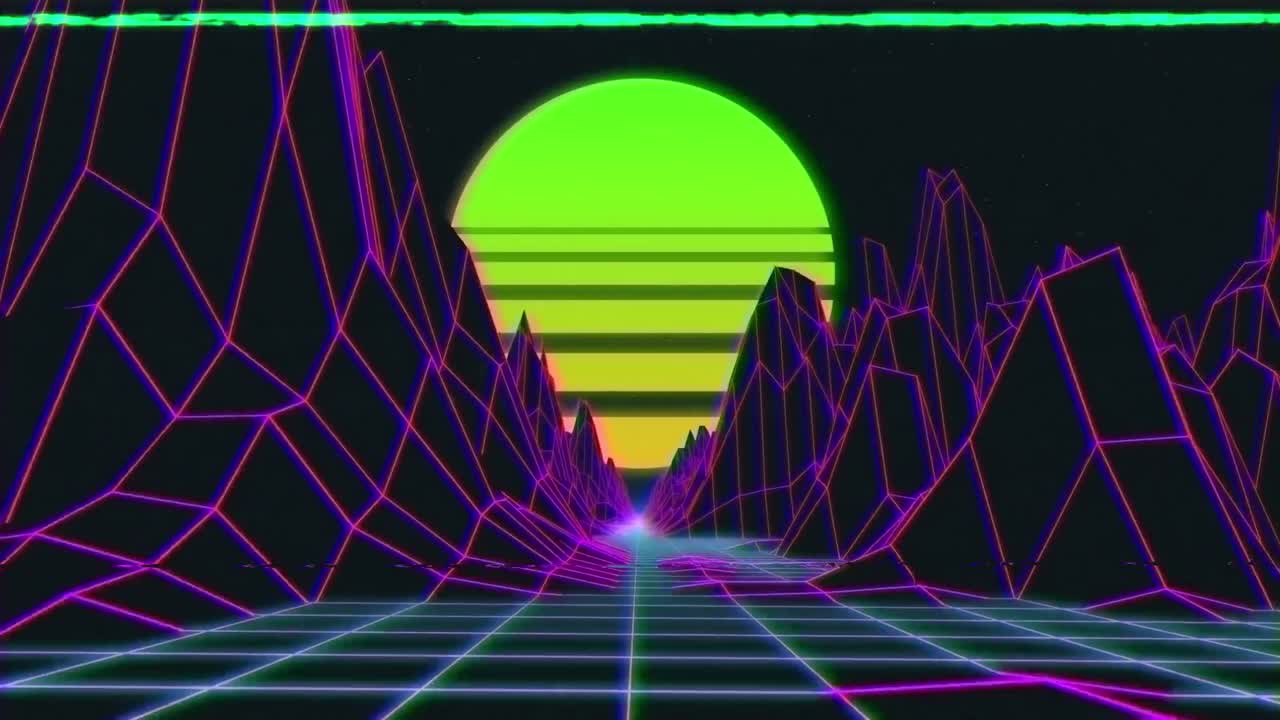 animación de un mapa topográfico en 3d