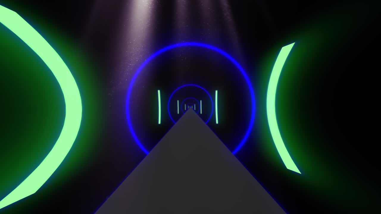fondo del túnel abstracto 4k