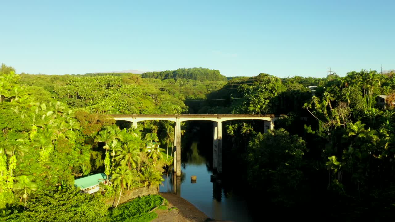 Mauana Kea Hawaii Scenic Aerial Reveal