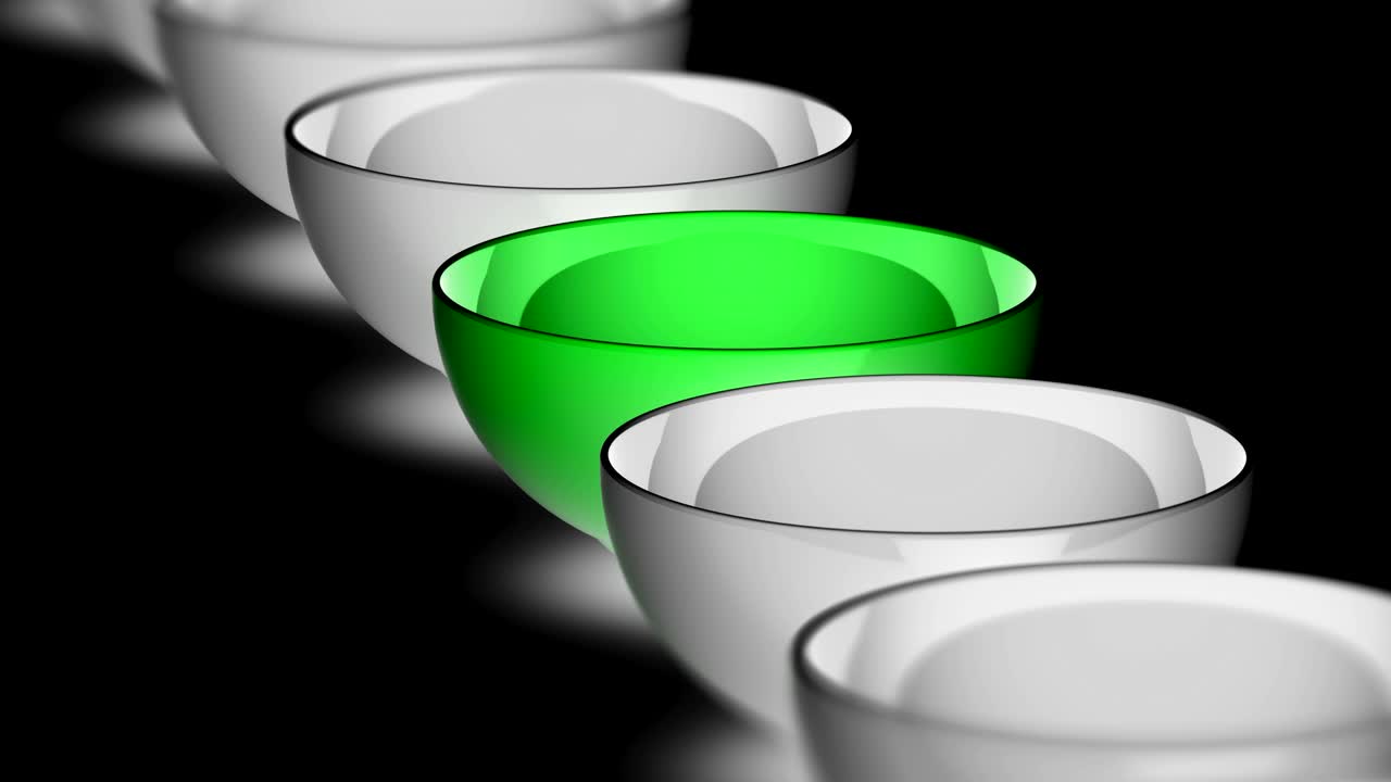 el plato. las imágenes de bucle tienen resolución de 4k