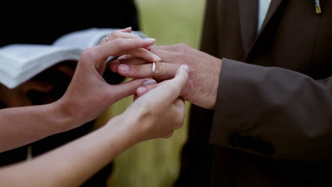 couple getting married