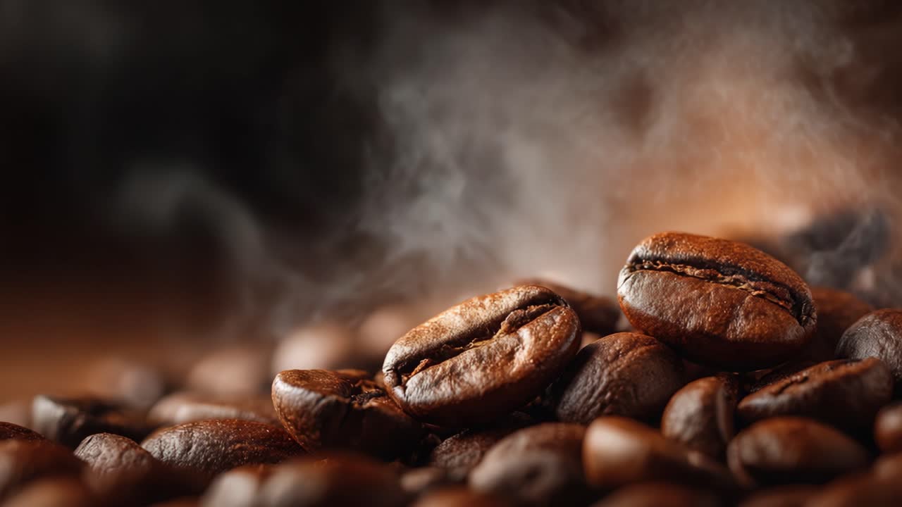 En fængslende udforskning af ristede kaffebønner: Fra rige aromaer til udsøgte smagsoplevelser fanget i en perfekt slurk.