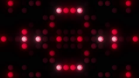 Luces-De-Pared-Led-Redondas-Rojas-Vj-Loops-4k