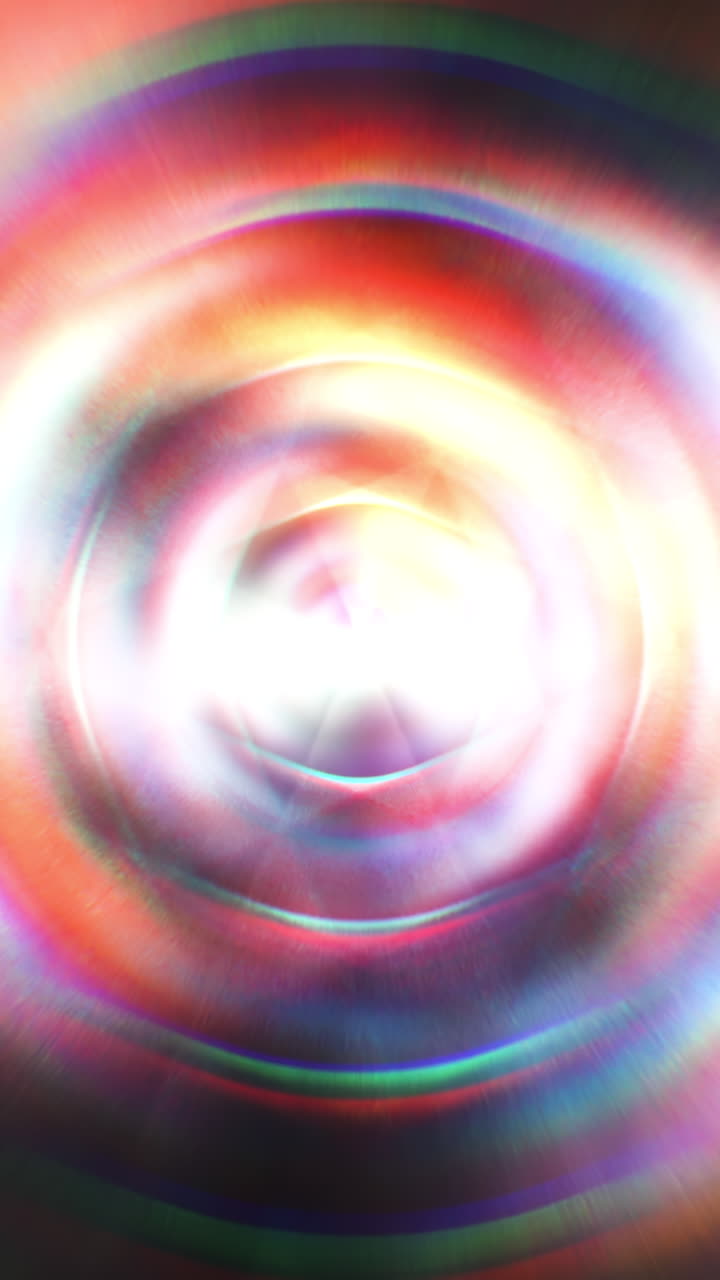 Abstract Colorful Radial Blurred Background