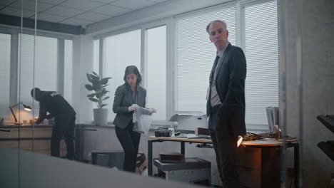 police investigation in office