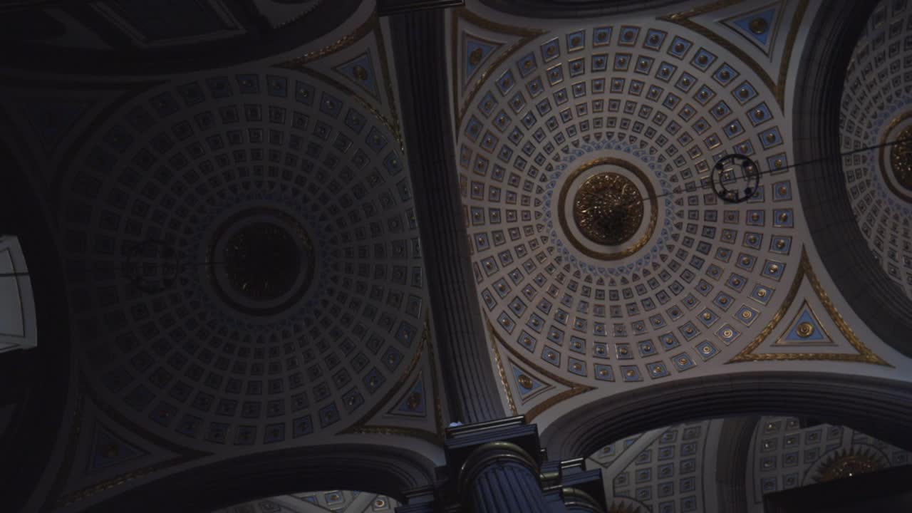 카톨릭 종교 대성당 교회 내부  작은, 푸에블라 멕시코