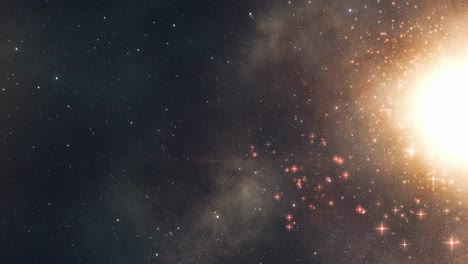 la impresionante nebulosa del espacio profundo