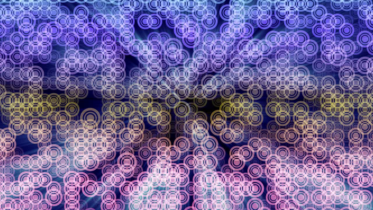 Crosshair Circle Flickering Moving Motion Background