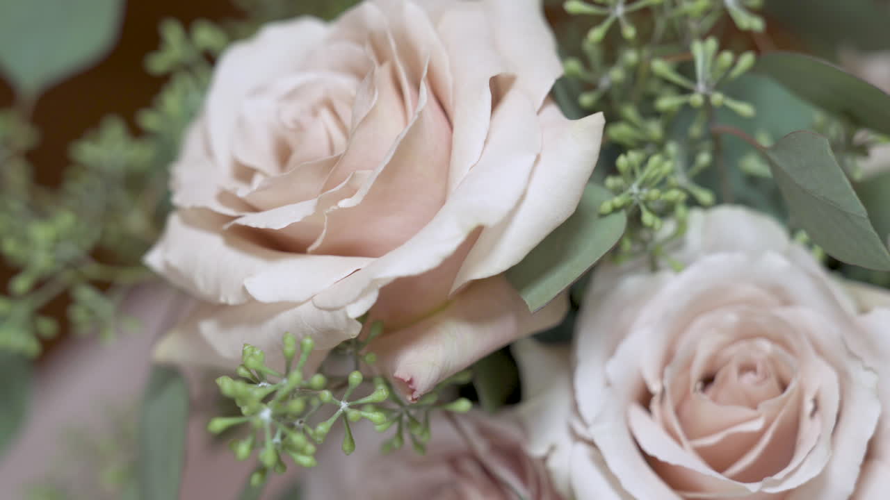 dos rosas blancas sentido del tiempo pasando la luz pasando