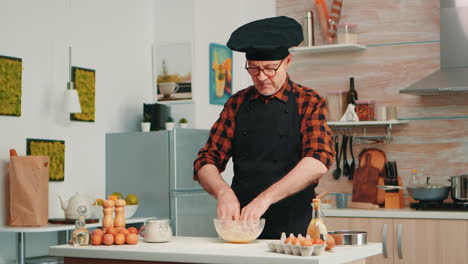 Baker-kneading-dough