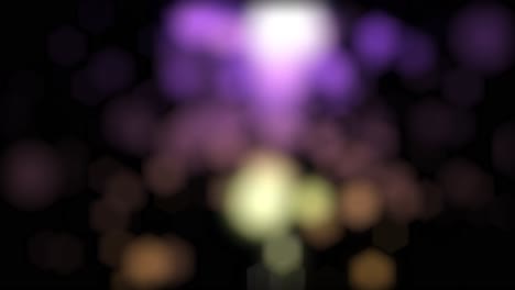 luces bokeh abstractas