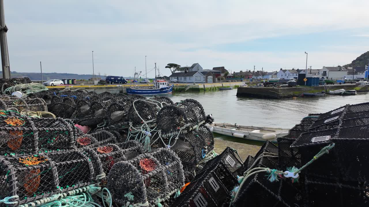 Passage East Waterford Ireland working traditional fishing village in South East Ireland