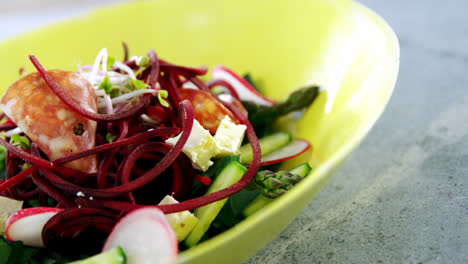 Salad-in-bowl