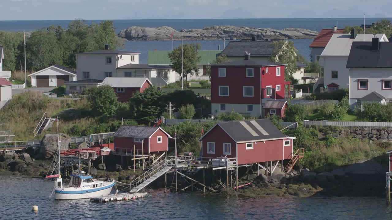 lofoten 마을 vid 4k 13