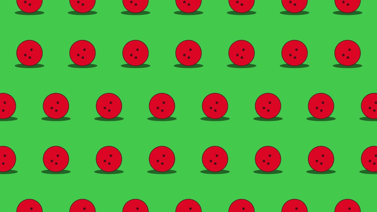 초록색 배경에서 농구 공의 원활한 루프 패턴, 스포츠 공과 함께 무결한 루프 애니메이션, 끝없는 활동 모션 그래픽 배경