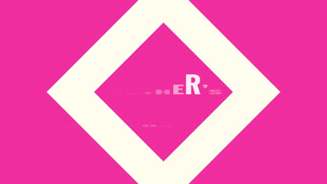 celebrar el día de la madre con un impresionante diseño de diamantes rosados