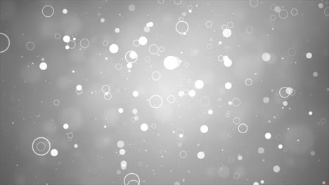abstract grey and white circle pattern background
