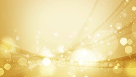 light shining waves gold and yellow background　abstract