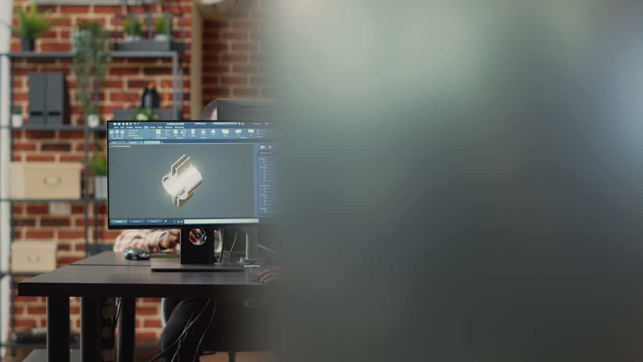 Diverse engineers colleagues brainstorming ideas to develop clamp