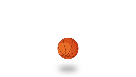 basketball bouncing on different colored backgrounds