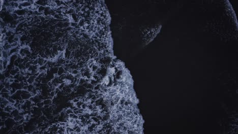 dark ocean waves aerial view