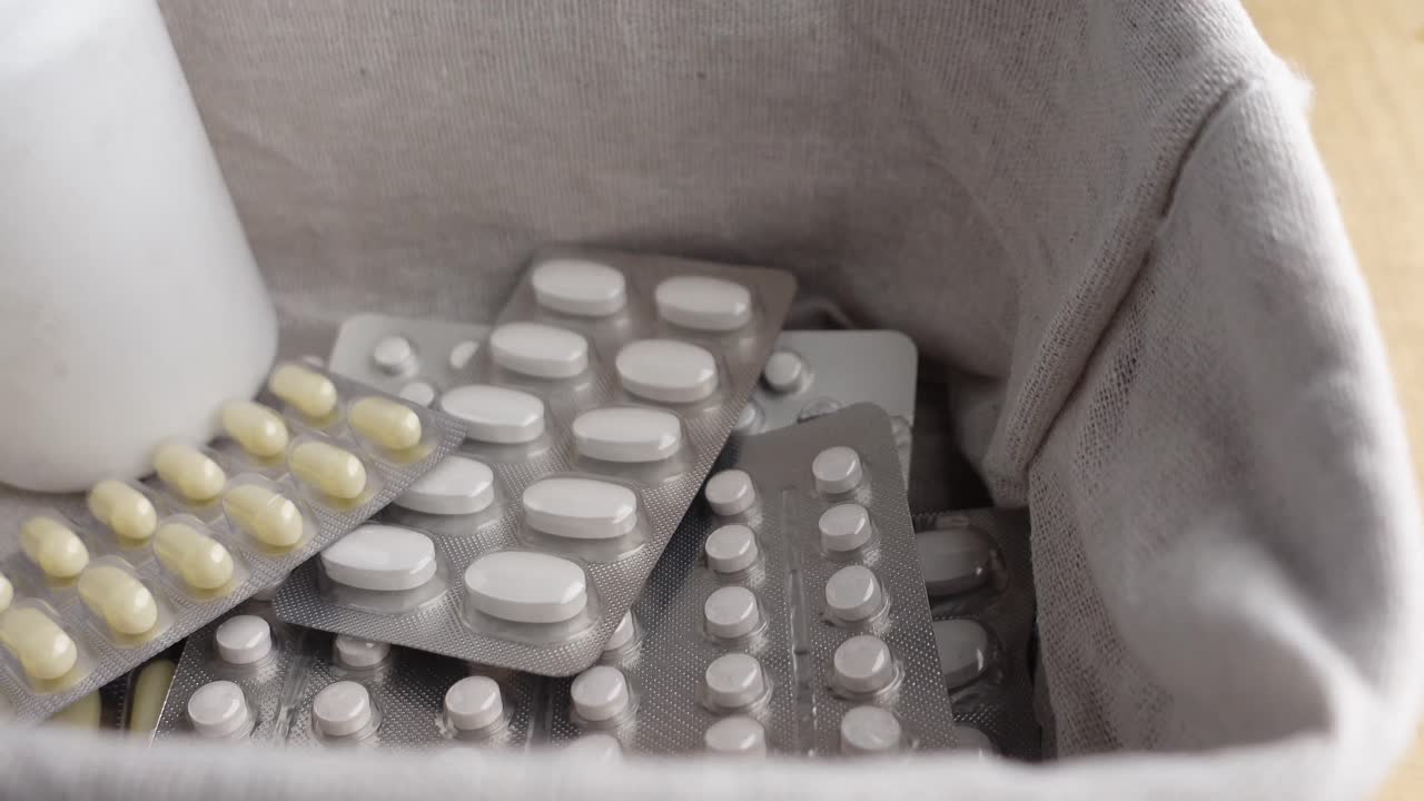 Assorted Medications in Containers