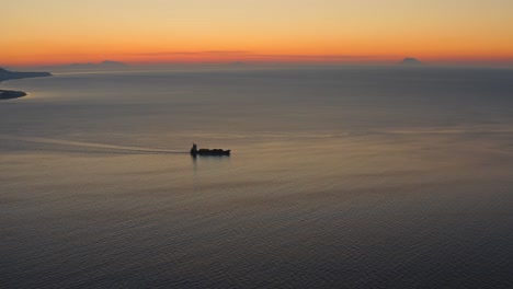 transporter ship in the sea