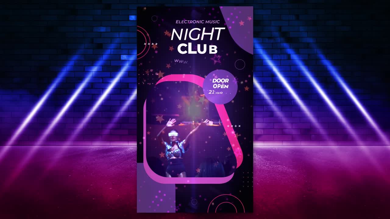 Dance Party Animated Story Reels