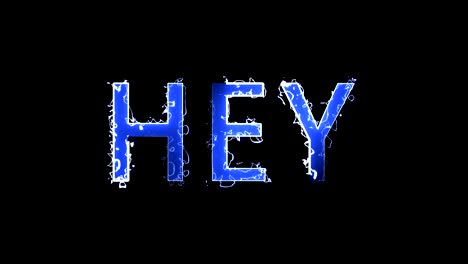 quema de letras de texto, generación por computadora para la creatividad