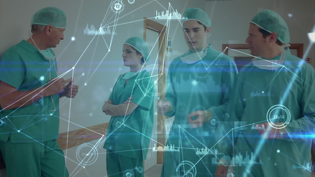 다양한 여성과 남성 의사 간의 연결 네트워크의 활성화