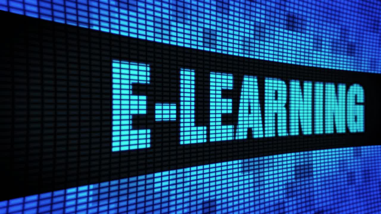 E-Learning on LED Screen