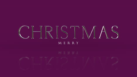 Elegance-and-fashion-Merry-Christmas-text-on-dark-purple-gradient