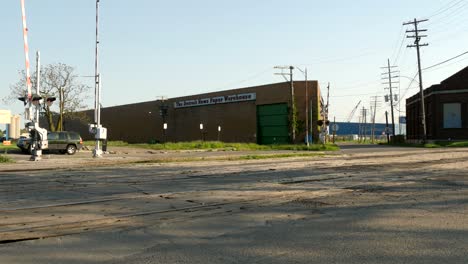 rundown warehouse in detroit