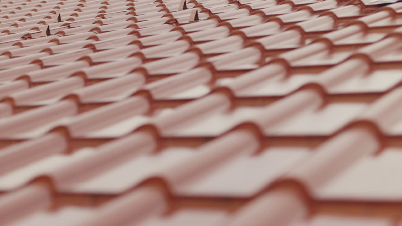 parte del techo de metal