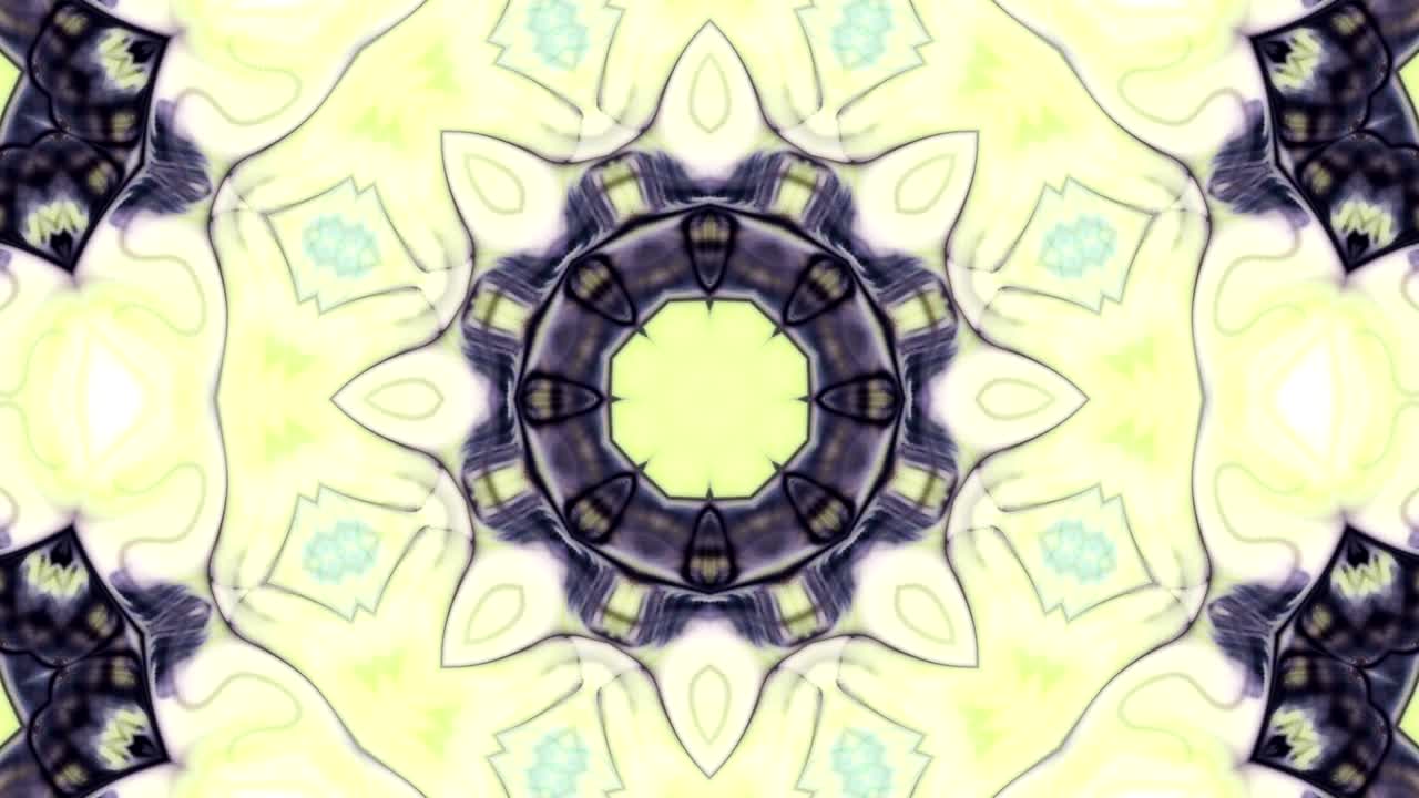 Movimento astratto di sfondo caleidoscopico colorato