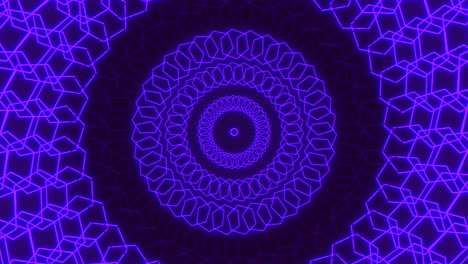 abstract blue circular pattern design with intertwining lines creating a visually appealing and versatile background ideal for various design projects