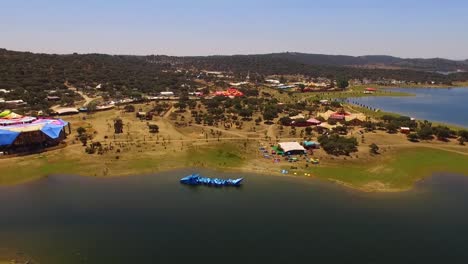 Drohnenaufnahmen-Vom-Boom-Festival-In-Portugal