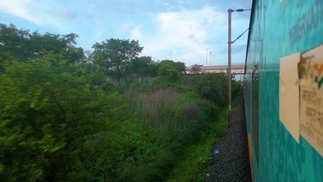 indian railway beautiful journey and awesome weather