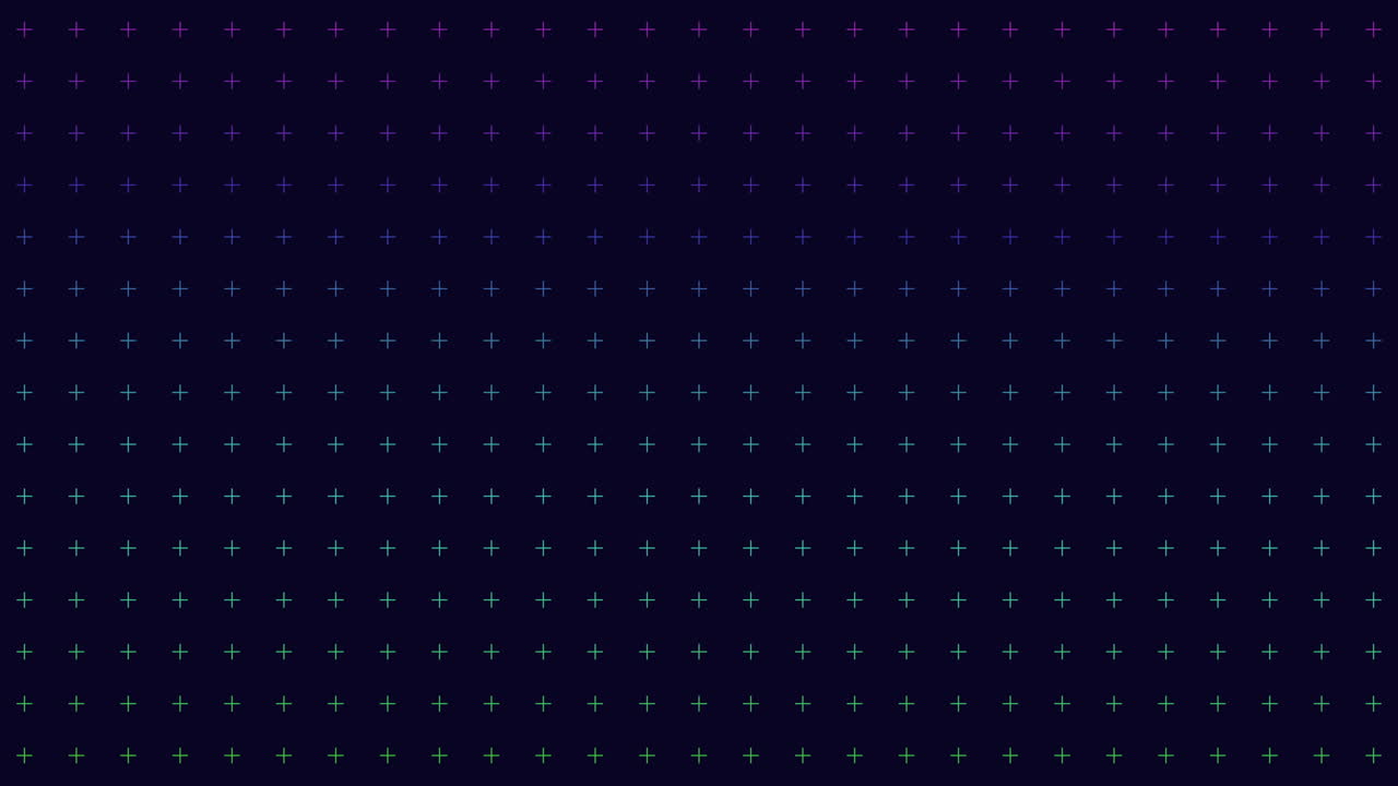 An aesthetically pleasing image featuring a pattern of small blue and green dots on a black background, arranged in a grid formation