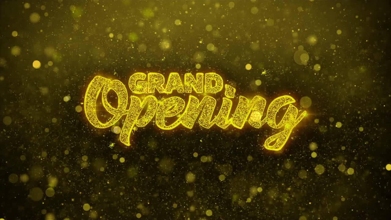 Grand Opening Graphic Design