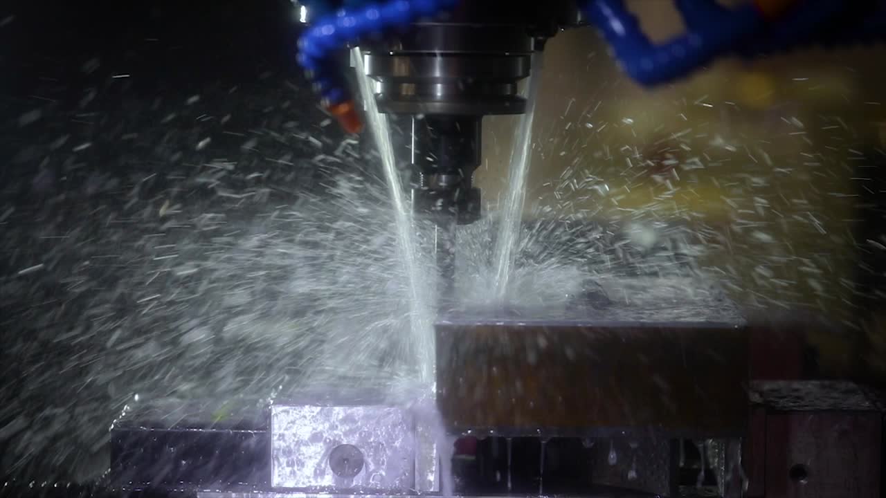 Metalworking CNC milling machine.