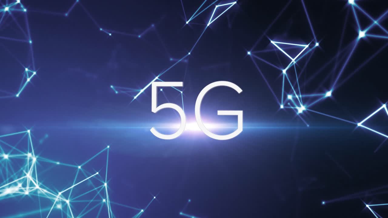 tecnologia 5g animazione 4k