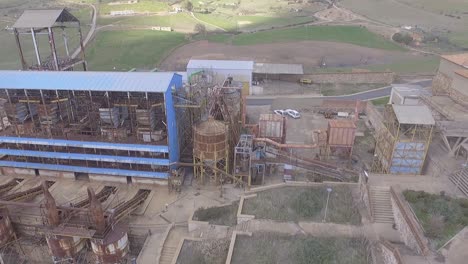 mercury mine in almadén aerial sight